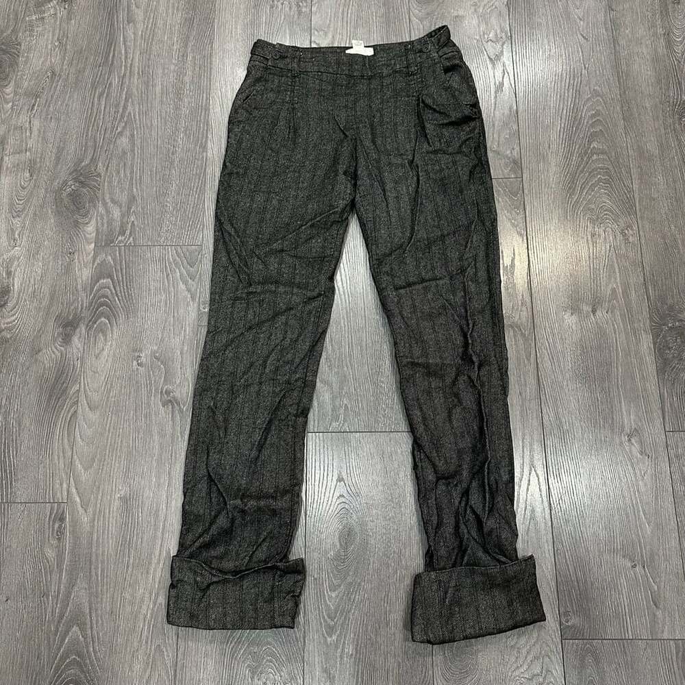 Diesel SAMPLE Trousers Size 28 Black Wool Blend